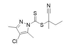 2'-cyanobutan-2'-yl-4-chloro-3,5-diméthylpyrazole-1-carbodithioate C11H14ClN3S2 Pureté 95%