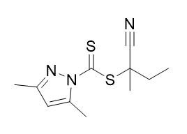 Chromatographie sur chélate métallique 2-cyanobutan-2-yl 3,5-diméthyl-1H-pyrazole-1-carbodithioate C11H15N3S2