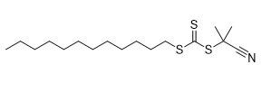 2-cyano-2-[(dodécylsulfanylthiocarbonyl)sulfanyl]propane N° CAS 870196-83-1 C17H31NS3 Solide jaune