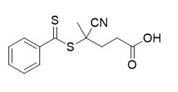 4-cyano-4-(phénylcarbonothioylthio)acide pentanoïque n° CAS 201611-92-9 C13H13NO2S2 poudre rouge jaune rouge violet