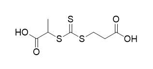 Chromatographie sur chélate métallique 3-((((1-Carboxyethyl)Thio)Carbonothioyl)Thio)Propanoic Acid CAS No. 870451-09-5 C7H10O4S3