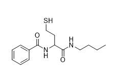 N-(1-(Butylamino)-4-Mercapto-1-Oxobutan-2-Yl)Chromatographie de chélate de métal benzamide CAS 756866-27-0 Pureté 95%