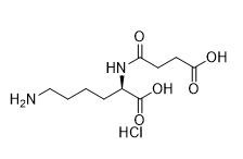 Chlorhydrate de (3-carboxypropanoyl)-D-lysine N° CAS 887256-35-1 Chromatographie sur chélate de métal 98 %