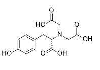 (S)-2,2'-((1-Carboxy-2-(4-Hydroxyphényl)Ethyl)Azanediyl)Acide Diacétique CAS 1000191-14-9 C13H15NO7