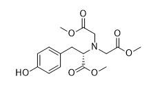 Diméthyl 2,2'-((3-(4-hydroxyphényl)-1-O-méthyl-1-oxopropane-2-Yl) azanediyl) ((S) - diacétate C16H21NO7