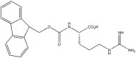 Poudre blanche Dérivés Fmoc-Arg-OH à 98% de pureté N° CAS 91000-69-0 C21H24N4O4