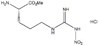 98% de pureté Poudre blanche H-Arg NO2 -OMe·HCl CAS.51298-62-5 Dérivés des acides aminés C7H16ClN5O4 Point de fusion 157-161 °C