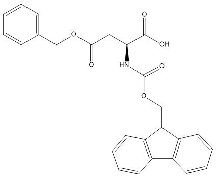 Dérivés CAS 86060-84-6 Fmoc-Asp(OBzl)-OH C26H23NO6 d'acide aminé de pureté de 98%