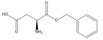 Solide blanc de la pureté 98% H-Asp-OBzl C11H13NO4 de dérivés d'acide aminé de CAS 7362-93-8