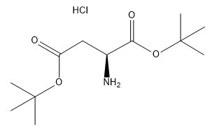 Pureté 98 % CAS 1791-13-5 Dérivés d'acides aminés H-Asp(OtBu)-OtBu·HCl C12H24ClNO4