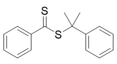 Benzodithioate CAS No du réactif 2 phenylpropan-2-yl de RADEAU. 201611-77-0 liquide C16H16S2 pourpre rouge foncé