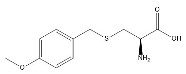 Dérivés CAS 2544-31-2 H-Cys (pMeOBzl) - OH C11H15NO3S d'acide aminé de la pureté 98%