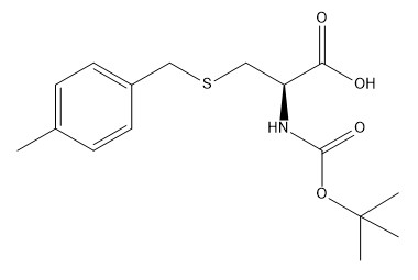 Dérivés CAS 61925-77-7 Boc-Cys (Mbzl) - OH d'acide aminé de la pureté 98% blanc à la poudre blanche C16H23NO4S