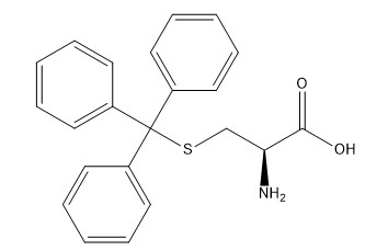 S-Trityl-L-cystéine C22H21NO2S de CAS 2799-07-7 de dérivés d'acide aminé de 98% blanche au solide blanc