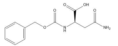 Dérivés CAS No d'acide aminé de la pureté 98%. 4474-86-6 N-Cbz-D-asparagine C12H14N2O5
