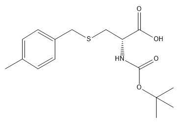 CAS No .61925-78-8 dérivé d'acide aminé 98% Boc-D-Cys (pMeBzl) - OH