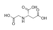 C6H9NO6 L chromatographie blanche carboxyméthylique de chélate en métal d'acide aspartique Crystal Cas No 41035-84-1 de N