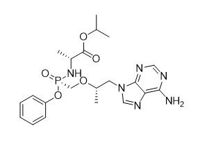 Pureté 95% Tenofovir cristallin blanc Blocky Alafenamide Impurity9 Cas No d'intermédiaires d'api 2053424-82-9