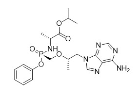 Phosphoryl oxy) de méthyle d'isopropyle ((S) - ((((S) - 1 (6-amino-9H-purin-9-yl) propan-2-yl)) (phénoxy)) - pureté 95% de D-alaninate