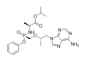 95% de pureté Isopropyl S S -1- 6-amino-9H-purine-9-yl Propan-2-yl Oxy Methyl Phenoxy Phosphoryl -L-alaninate MF C21H29N6O5P