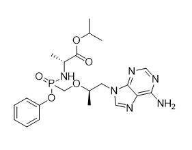 Phosphoryl oxy) de méthyle d'isopropyle ((SR) - ((((R) - 1 (6-amino-9H-purin-9-yl) propan-2-yl)) (phénoxy)) - pureté 95% de D-alaninate