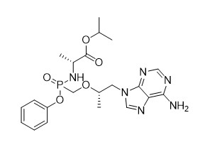 95% de pureté Isopropyl SR S -1- 6-amino-9H-purine-9-yl Propan-2-yl Oxy Methyl Phenoxy Phosphoryl -D-alaninate AK0217 M.W 476.47