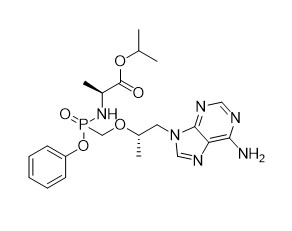 Isopropyl S 1- 6-amino-9H-purine-9-yl Propan-2-yl Oxy Methyl Phenoxy Phosphoryl -L-alaninate Pour la pureté TFA 95%