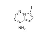 7-Iodopyrrolo [1,2-f] [1,2,4] triazin-4-amine CAS No 1770840-43-1 pour la pureté jaune 95% de poudre de Remdesivir