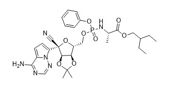 Les intermédiaires biotechnologiques d'api d'Ak synthétisent Remdesivir N-1 Cas No 1884576-18-4