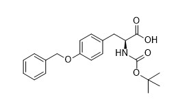 Dérivés Boc-Tyr (Bzl) - OH CAS No d'acide aminé 2130-96-3 pour la pureté blanche 99% de poudre de dérivés d'acides aminés