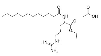 Acétate sain des additifs de CAS 92071-96-0 N Alpha Lauroyl Arginine Ethyl Ester