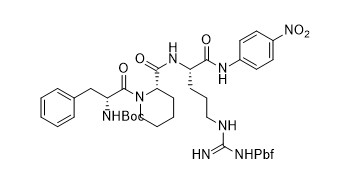 Polypeptides à chaîne courte Pale Yellow Powder du N-Boc-d-Phe-aile du nez-L-pépin-Arg Pbf-4-Nitroaniline 97%