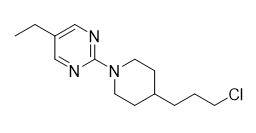 C14H22ClN3 Produits chimiques personnalisés 267.80 2 4 3 Chloropropyl pipéridine 1 Yl 5 Éthylpyrimidine