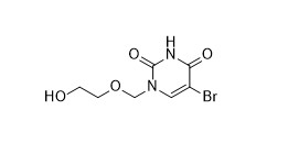 Produits chimiques faits sur commande 5 Bromo 1 pyrimidine méthylique de 2 Hydroxyethoxy 2 4 1H 3H Dione CAS No 78097-11-7 C7H9BrN2O4